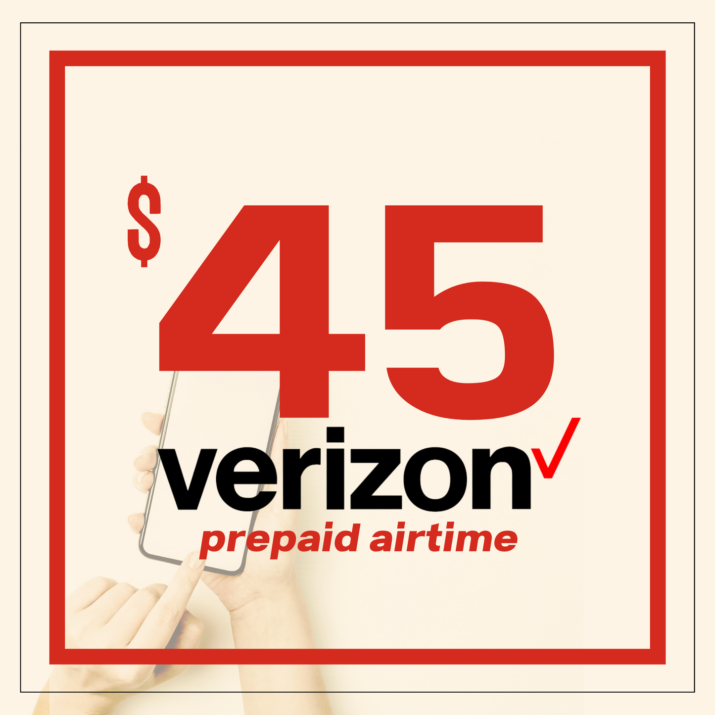 Verizon Prepaid $45.00 - Virbu Mobile