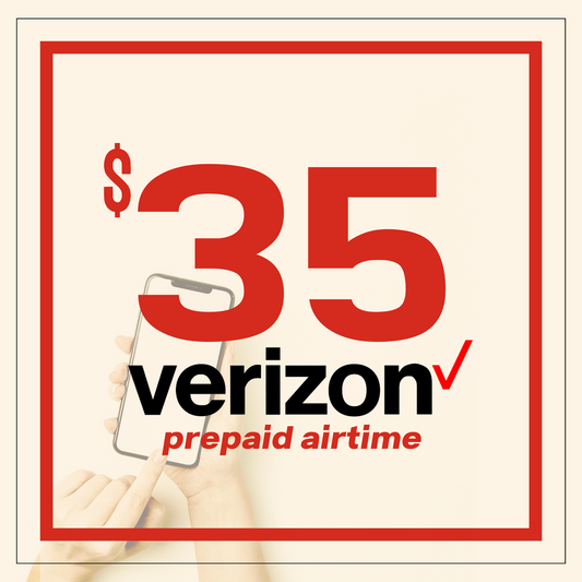Verizon Prepaid $35.00 - Virbu Mobile