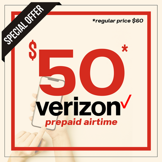 Verizon Prepaid $60.00 Unlimited Promotion - Virbu Mobile