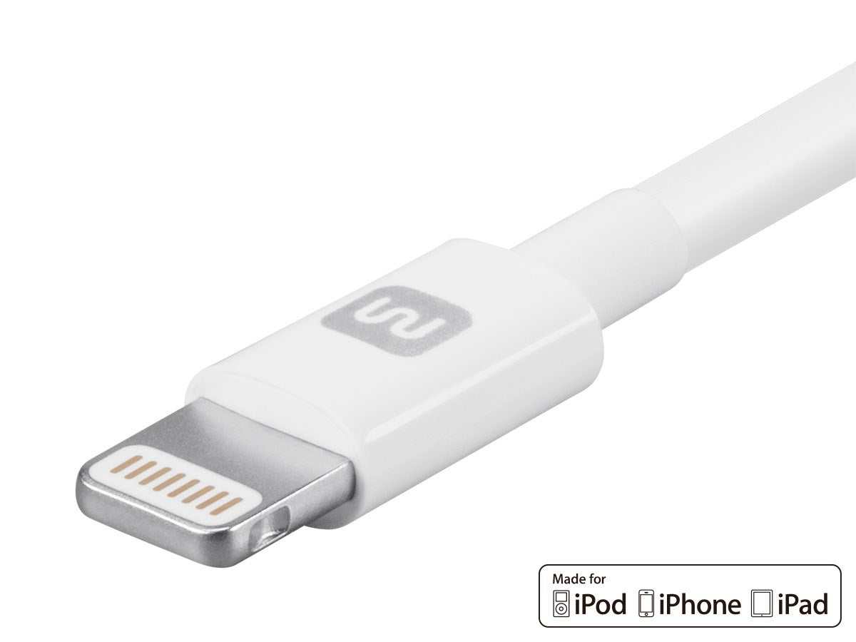 Monoprice |Apple MFi Certified| Lightning USB Charge and Sync Cable|