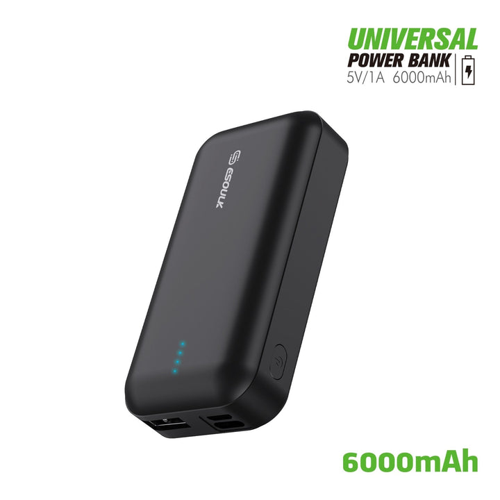 Esoulk 6000 mAh UNIVERSAL POWER BANK - Virbu Mobile