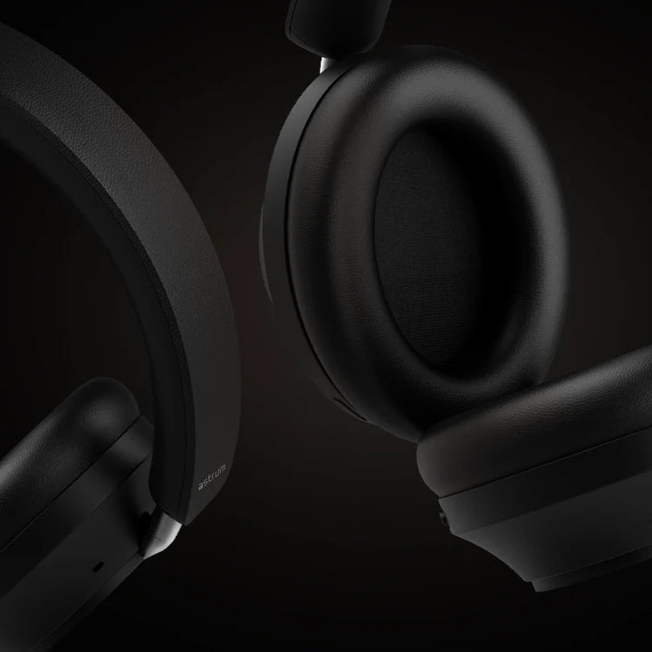 right earcup and rightcup of the AstrumTech MX Pro Bluetooth Headset Hybrid ANC