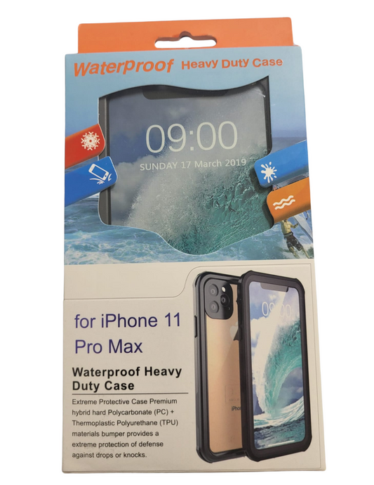 Waterproof Heavy Duty Case iPhone 11 Pro Max - Virbu Mobile